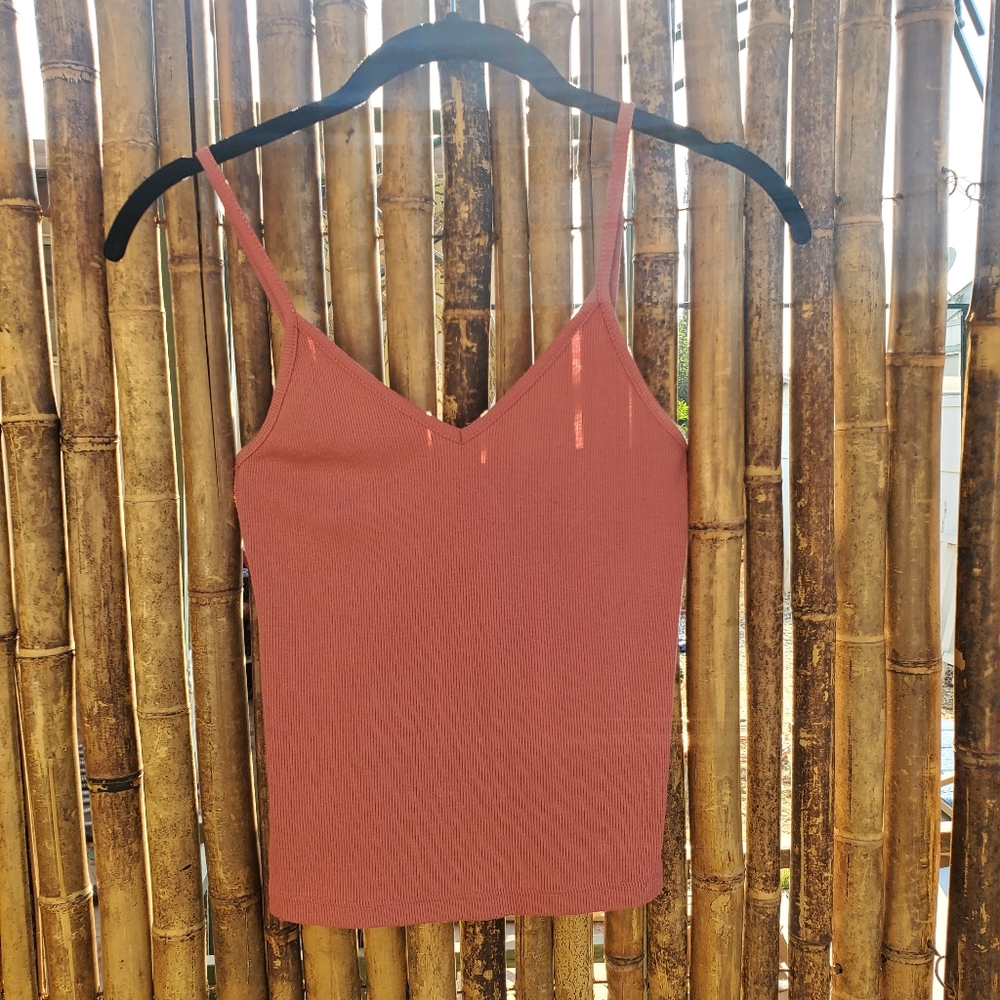 Peachy pink top